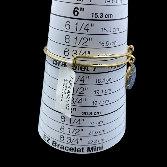 Alex And Ani Jersey Shore Bangle Bracelet Beach Coastal Nautical Summer NWT - Picture 7 of 10